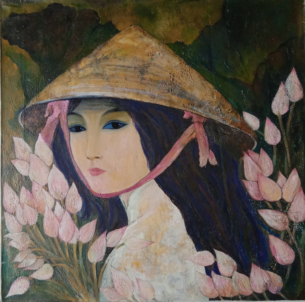 Tác phẩm Hương sen Đồng Tháp